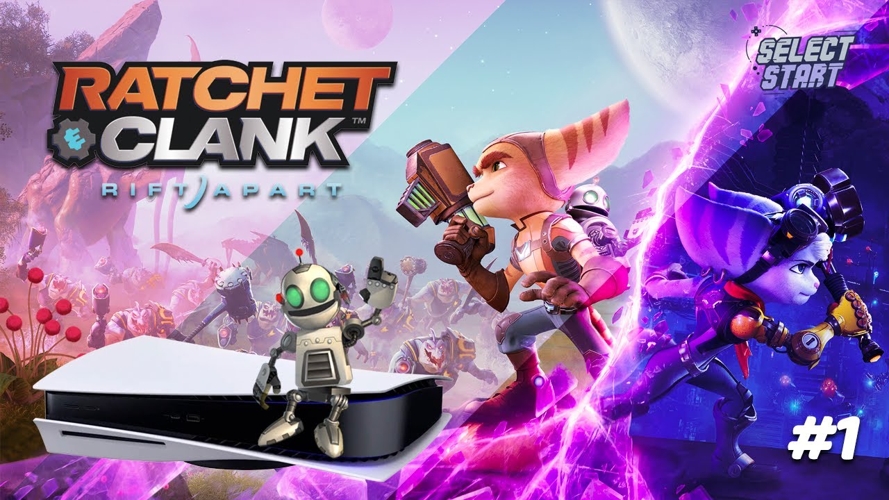 GAMEPLAY da PRIMEIRA HORA em PORTUGUÊS - RATCHET & CLANK: RIFT APART #1 - PS5 - PT-BR
