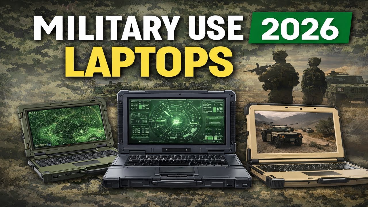 Лучший ноутбук для военных нужд в 2026 году💻⚔️ | 🔥 Топ-5 защищенных и надежных моделей💼