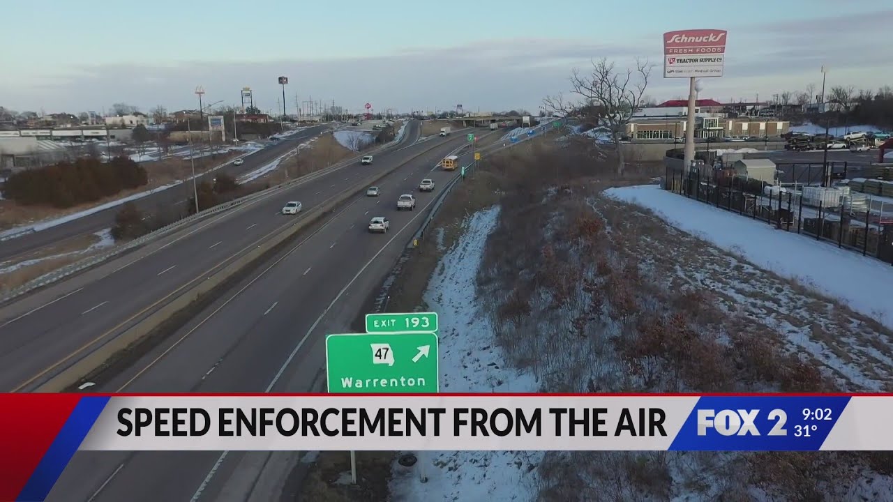 Highway patrol aircraft used in I-70 traffic enforcement