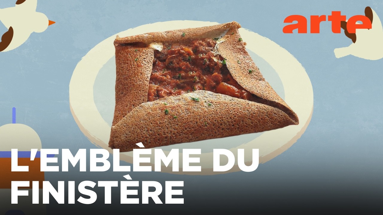 Bretagne : les crêpes salées | Voyage en cuisine | ARTE Évasion