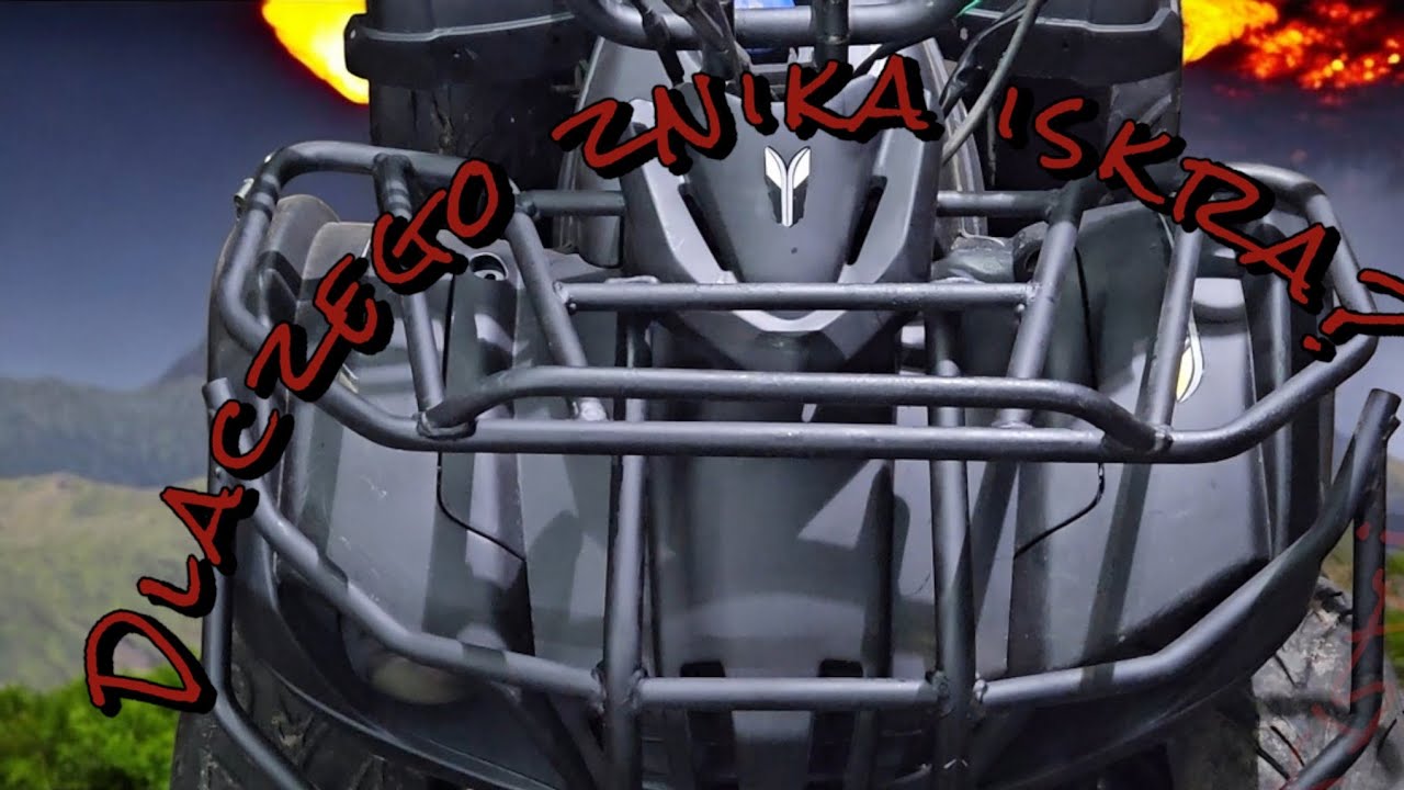 Quad atv 110cc dlaczego po postoju znika iskra? cz.1