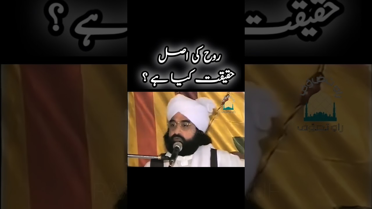 Pir Naseer uddin Naseer | روح کی اصل حقیقت کیا ہے ؟ | Golra Sharif 2024