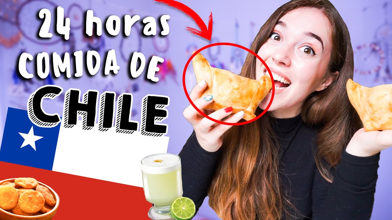 🥐24 horas COMIENDO comida CHILENA🇨🇱| Atrapatusueño
