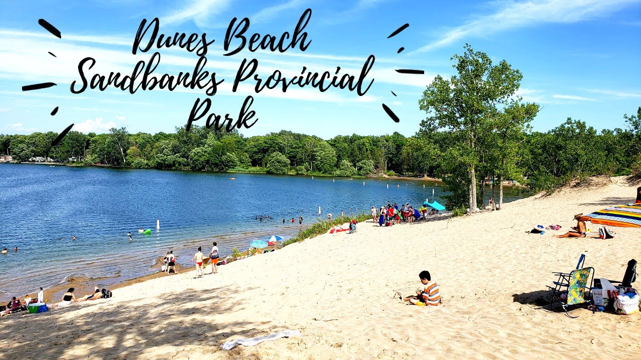 Dunes Beach Sandbanks Provincial Park in 4k| Ontario Provincial Parks | Best Beach in Ontario |