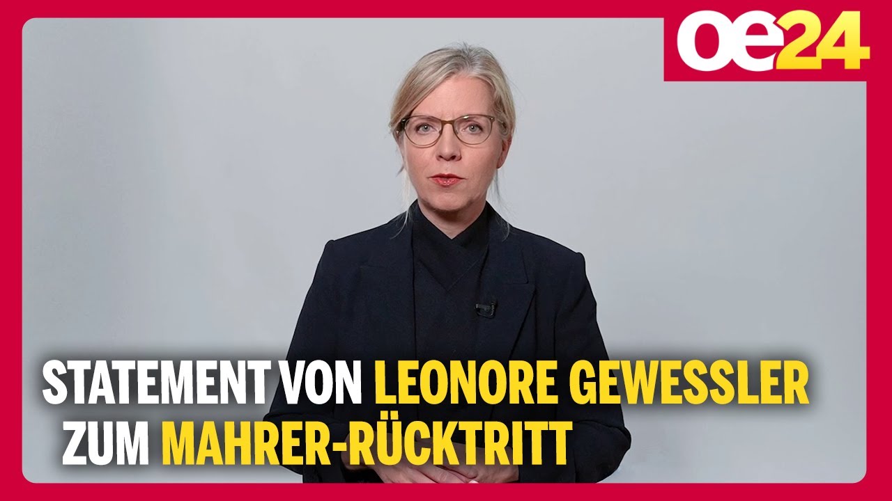 Statement von Leonore Gewessler zum Mahrer-R&uuml;cktritt