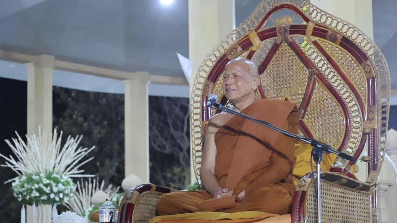 หลวงพ่อจันดี กัตสาโร วัดป่าอัมพวัน แสดงธรรมงานพระราชทานเพลิงหลวงปู่สี สิริญาโณ คืนวันที่ 2 ก.พ. 69