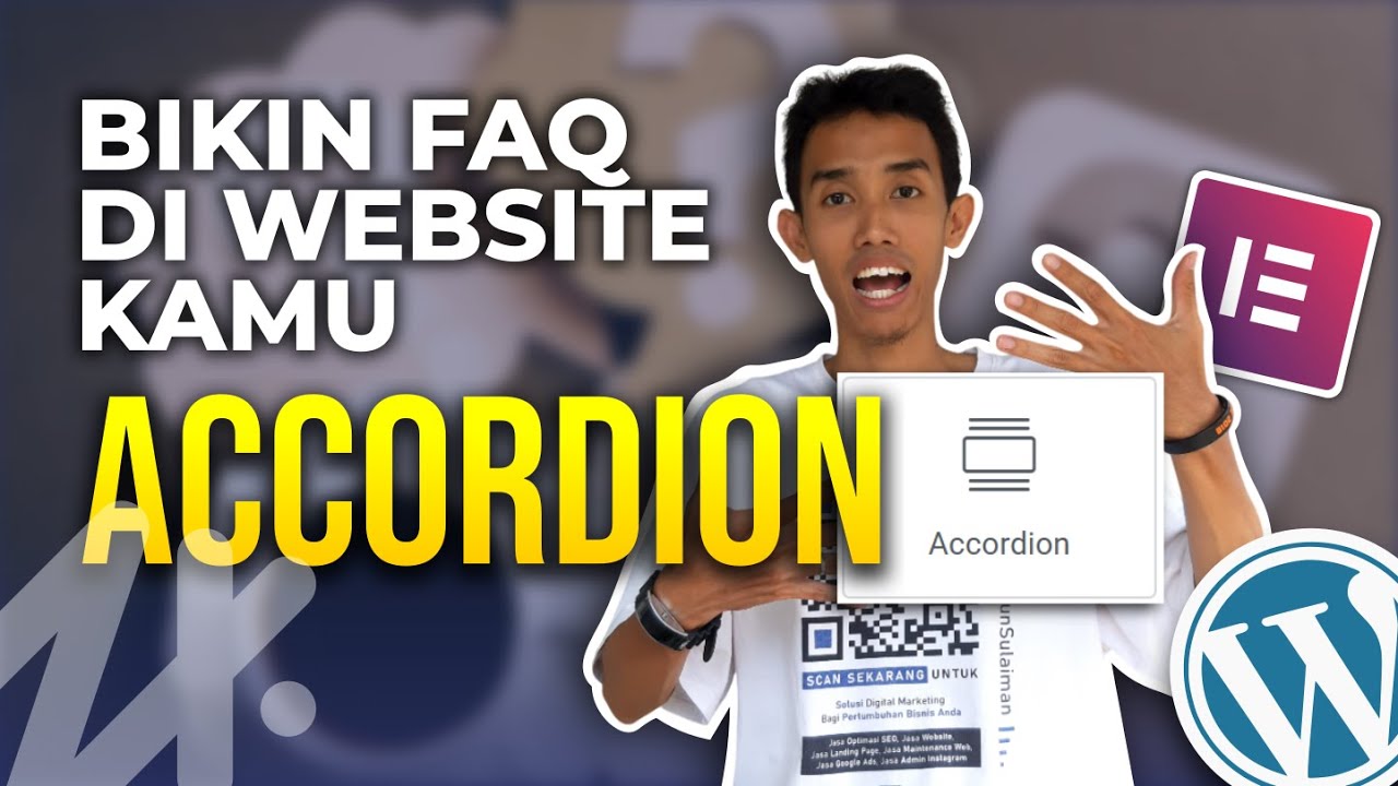 Cara Membuat FAQ Website Lebih Rapi dengan Widget Accordion Elementor