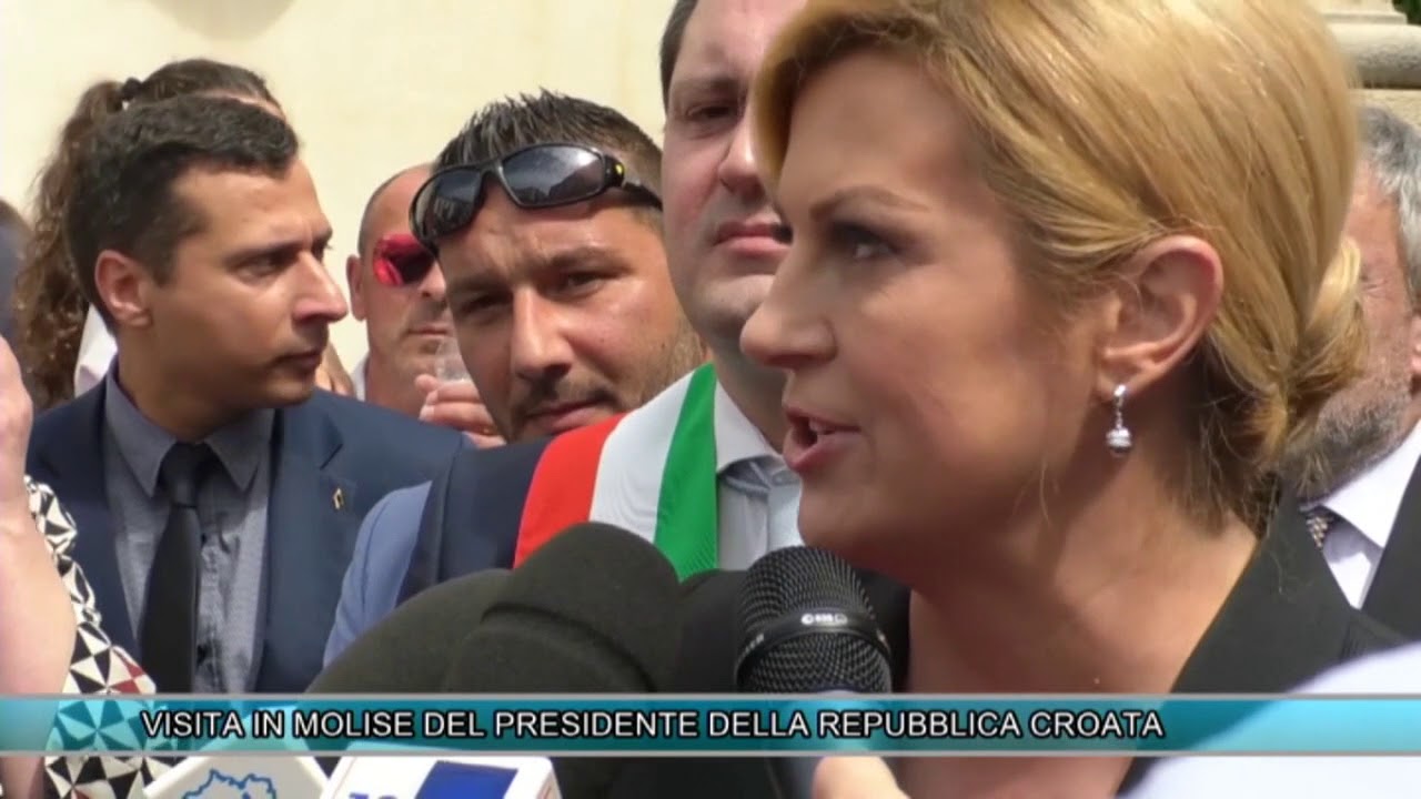 VISITA IN MOLISE DEL PRESIDENTE DELLA REPUBBLICA CROATA