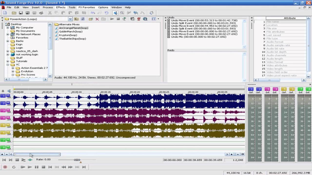 Sony Sound Forge Pro 10 Basic Tutorial