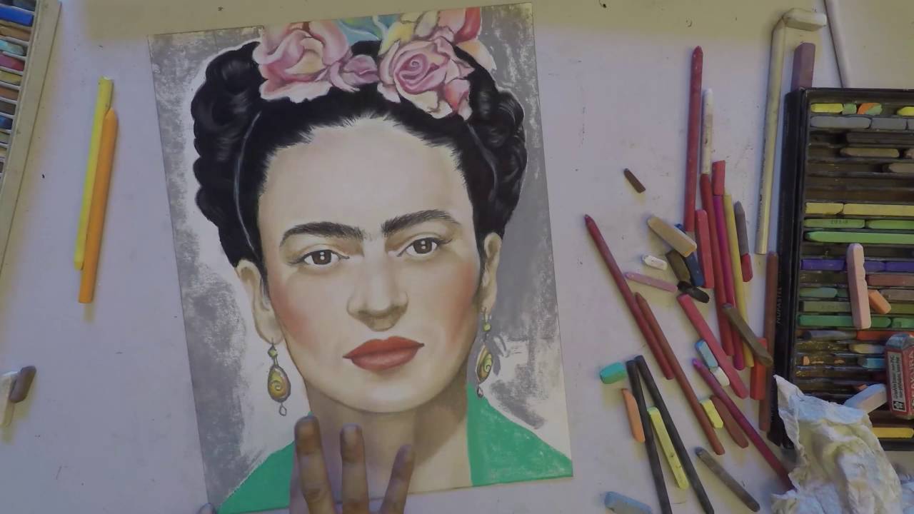 Frida Kahlo Timelapse