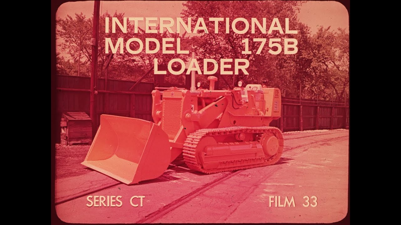 International 175B Crawler Loader Training