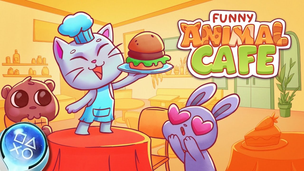 Funny Animal Cafe 🐰🧑🏻‍🍳🍞🥐 - Easy 1h Platinum [100% TROFEOS 🏆] (PS4/PS5).