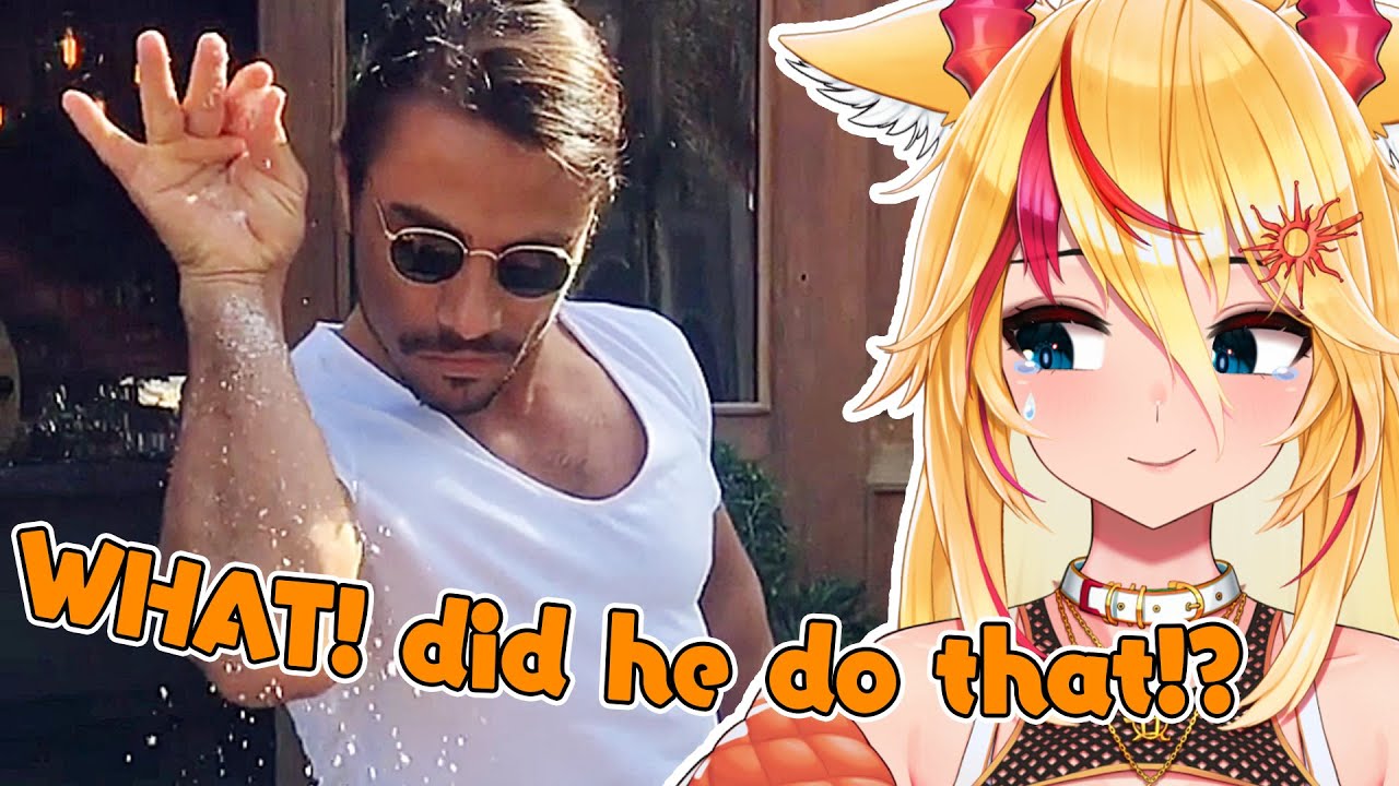 HE DID WHAT!? Sunshine react to Internet Anarchist: The Satisfying Downfall of Salt Bae