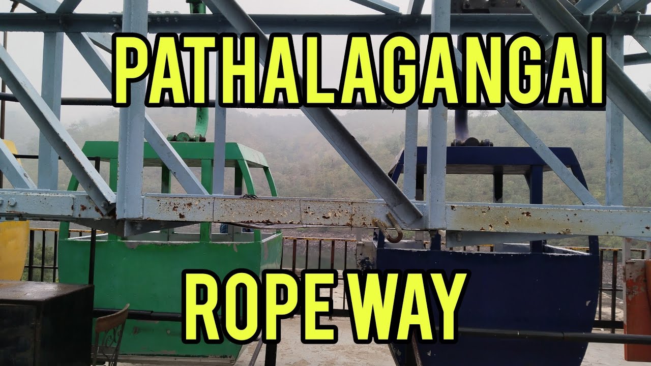 Srisailam pathala ganga Rope way ride