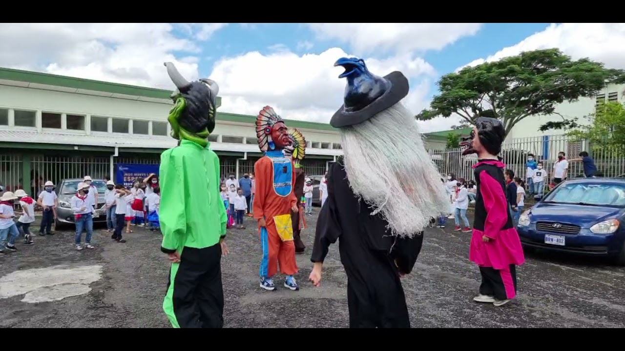 Mascarada Escazuceña y Cimarrona Los Colegas (Miércoles 15/09/2021)
