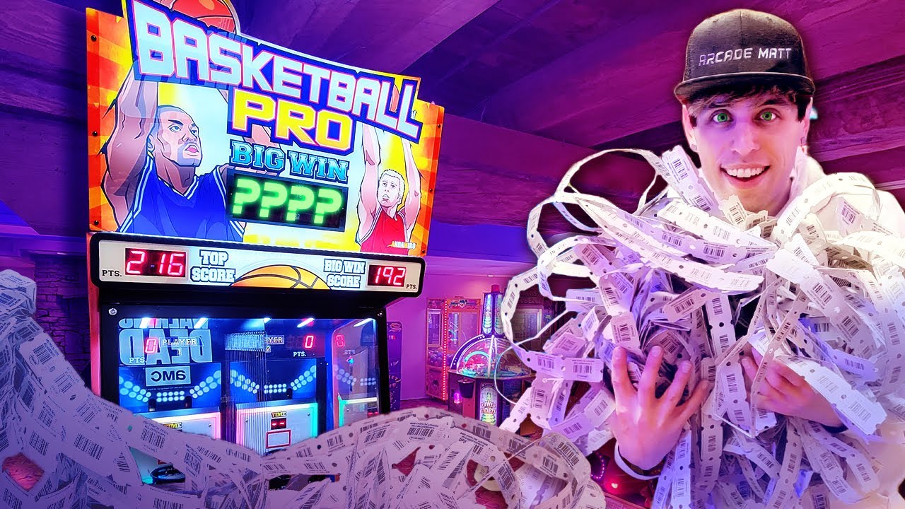 Winning a MYSTERY JACKPOT at 7 Springs Arcade! ($50 Challenge)