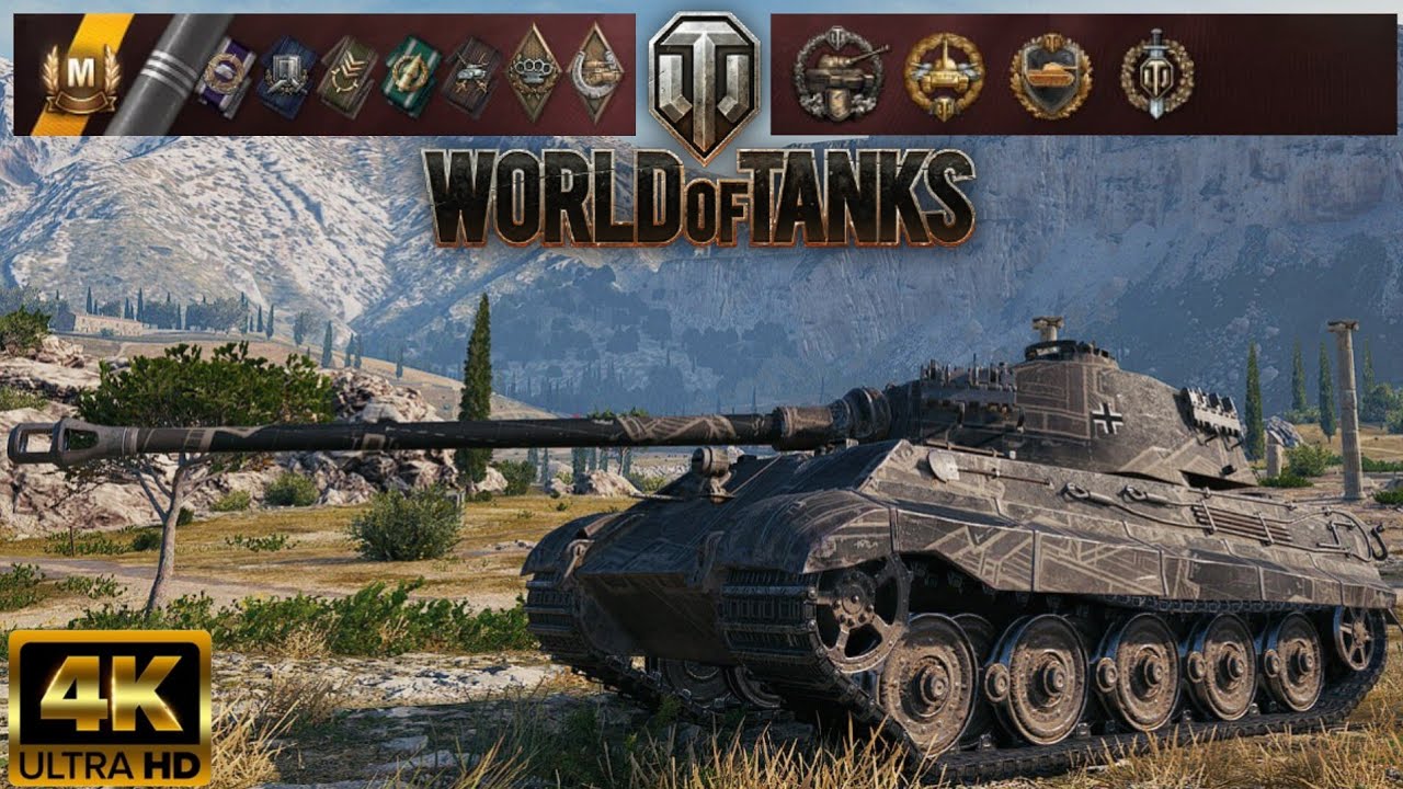 Tiger II - Cliff map - 6 Kills - 6,6K Damage World of Tanks