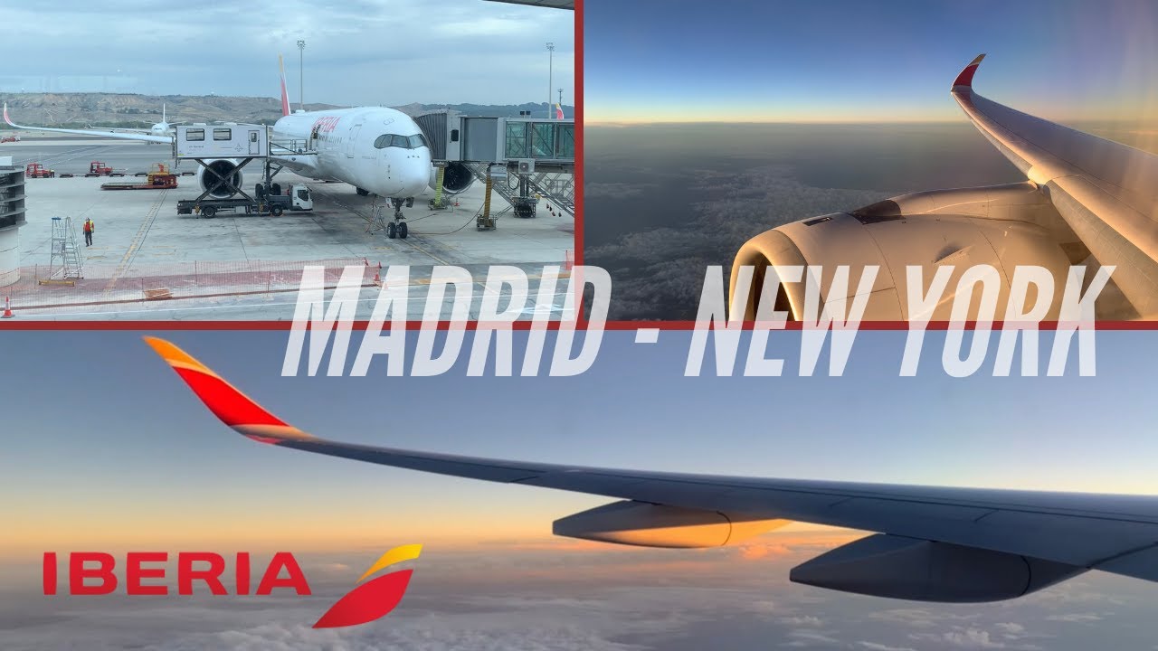 Trip Report | Madrid - New York JFK | Iberia Economy Class | Airbus A350-900