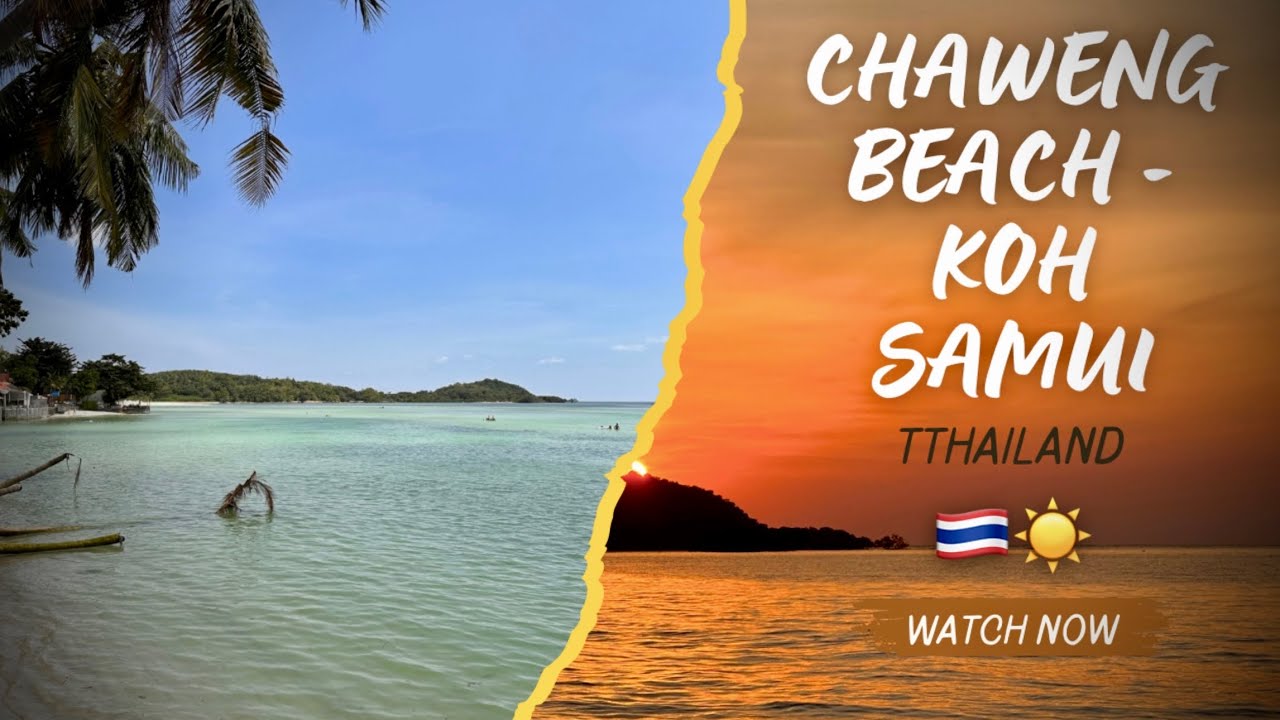 Chaweng Beach on Koh Samui - Thailand