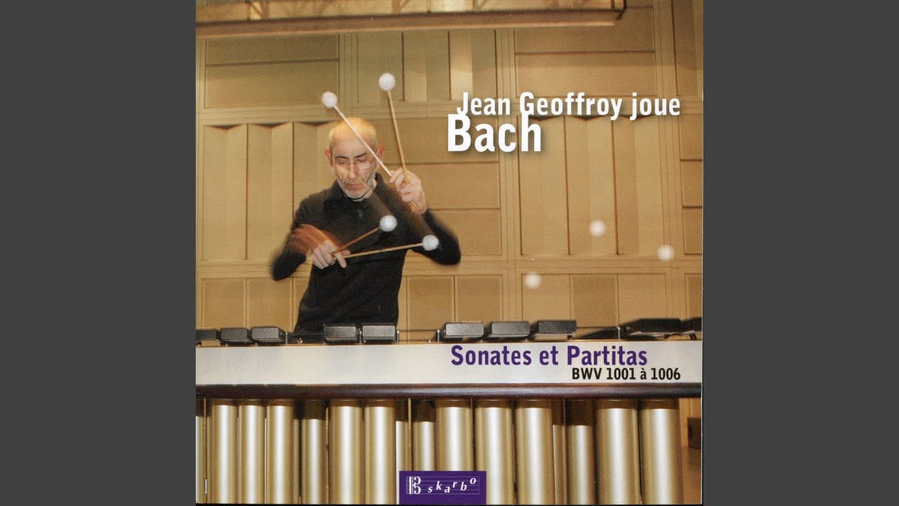 Violin Partita No. 1 in B Minor, BWV 1002 (arr. J. Geoffroy for marimba) : III. Sarabande - Double