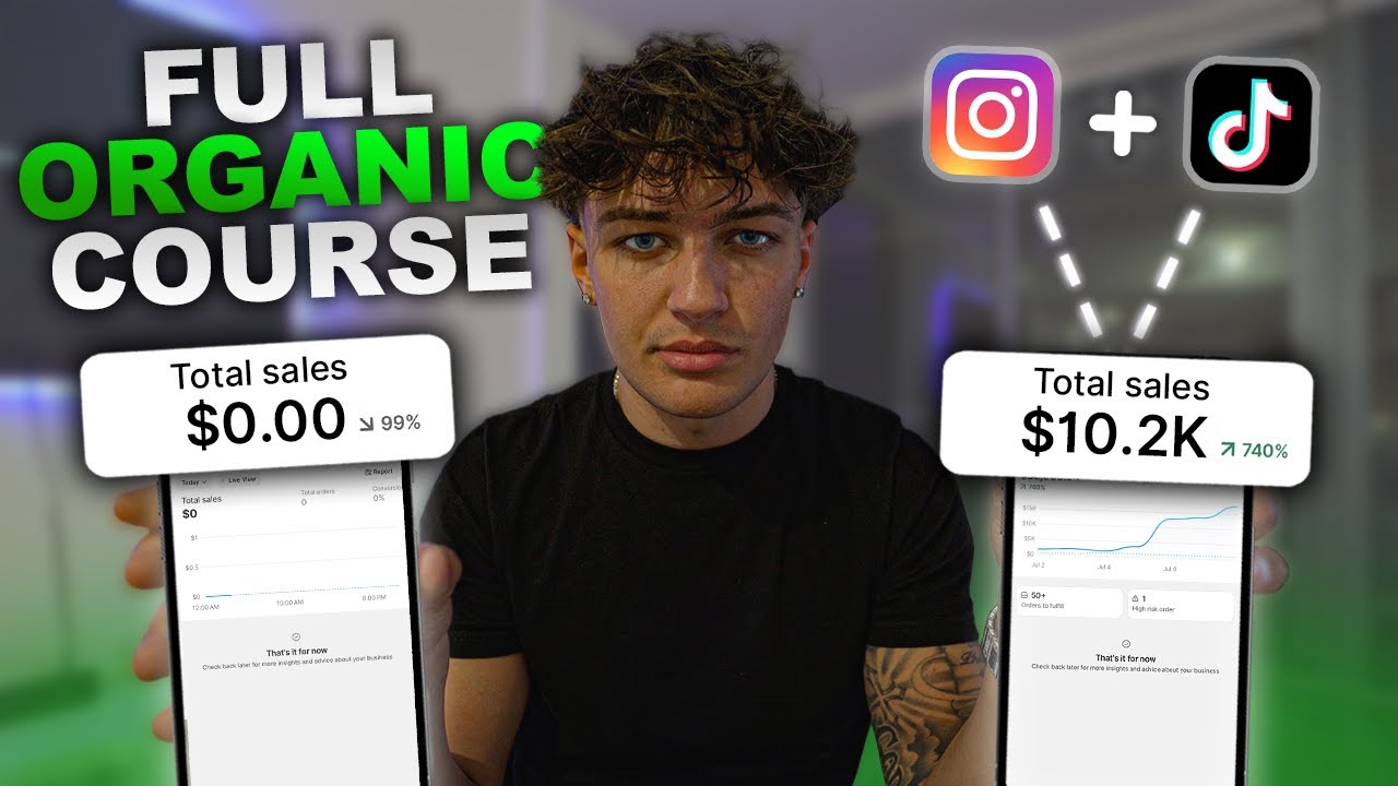 FREE Organic Dropshipping Course: Go From $0 to $10K in 90 Days (Step-By-Step)