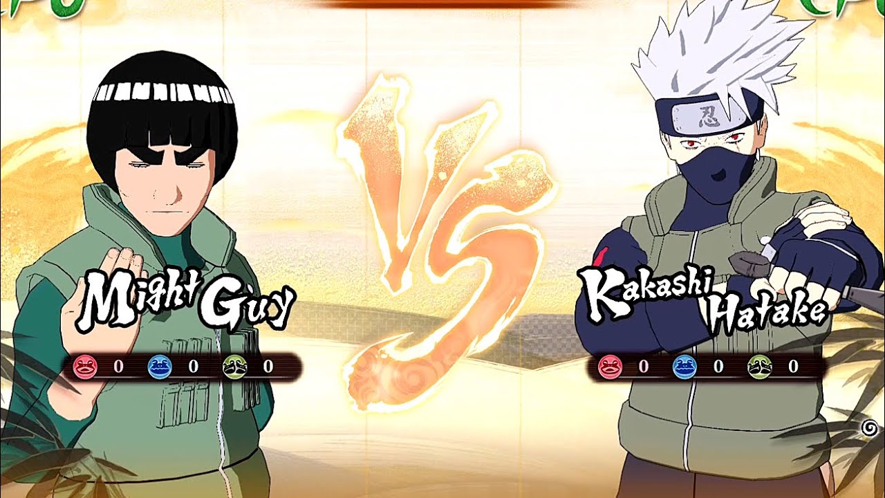 Might guy vs Kakashi Hatake | Naruto x Boruto Ultimate Ninja Storm Connections Gameplay [2k HD]