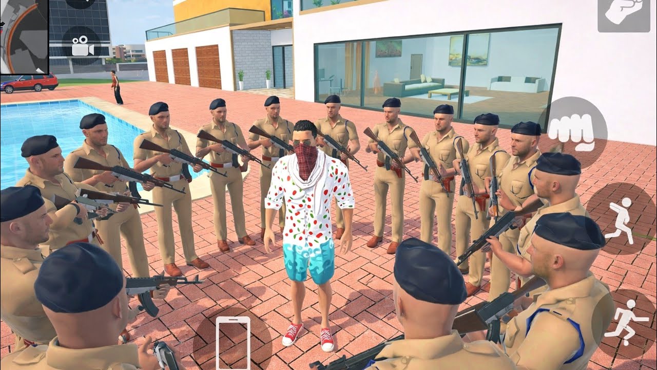 🤑Indian Theft Auto Simulator💥🤩 Franklin Drive New Cars🔥 Open world action Game🎮