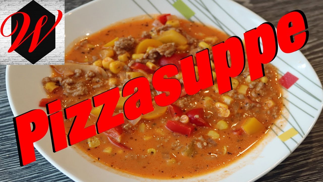 Pizzasuppe einfach und lecker