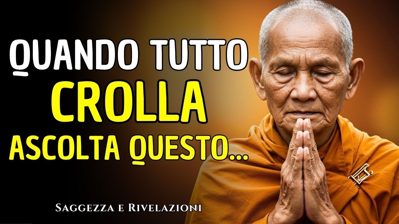 QUANDO TUTTO CROLLA ASCOLTA QUESTO: Insegnamenti Buddhisti Per Chi Si Sente Perso| Saggezza Buddista
