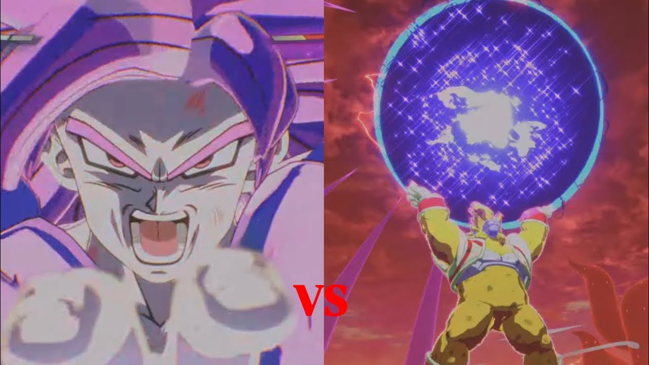 Дайма ССЖ4 Гоку против Малыша Великой Обезьяны - Dragon Ball Sparking Zero