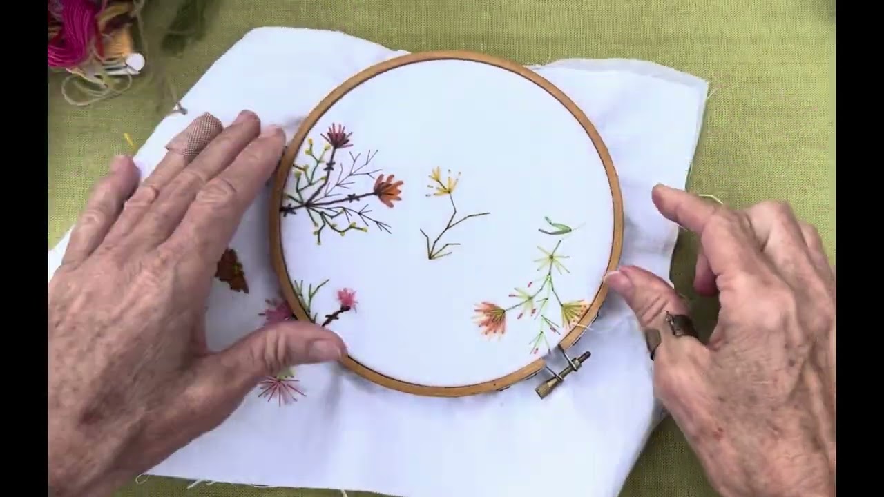 Daily stitching and a chat about my book - snippets of my stitching life