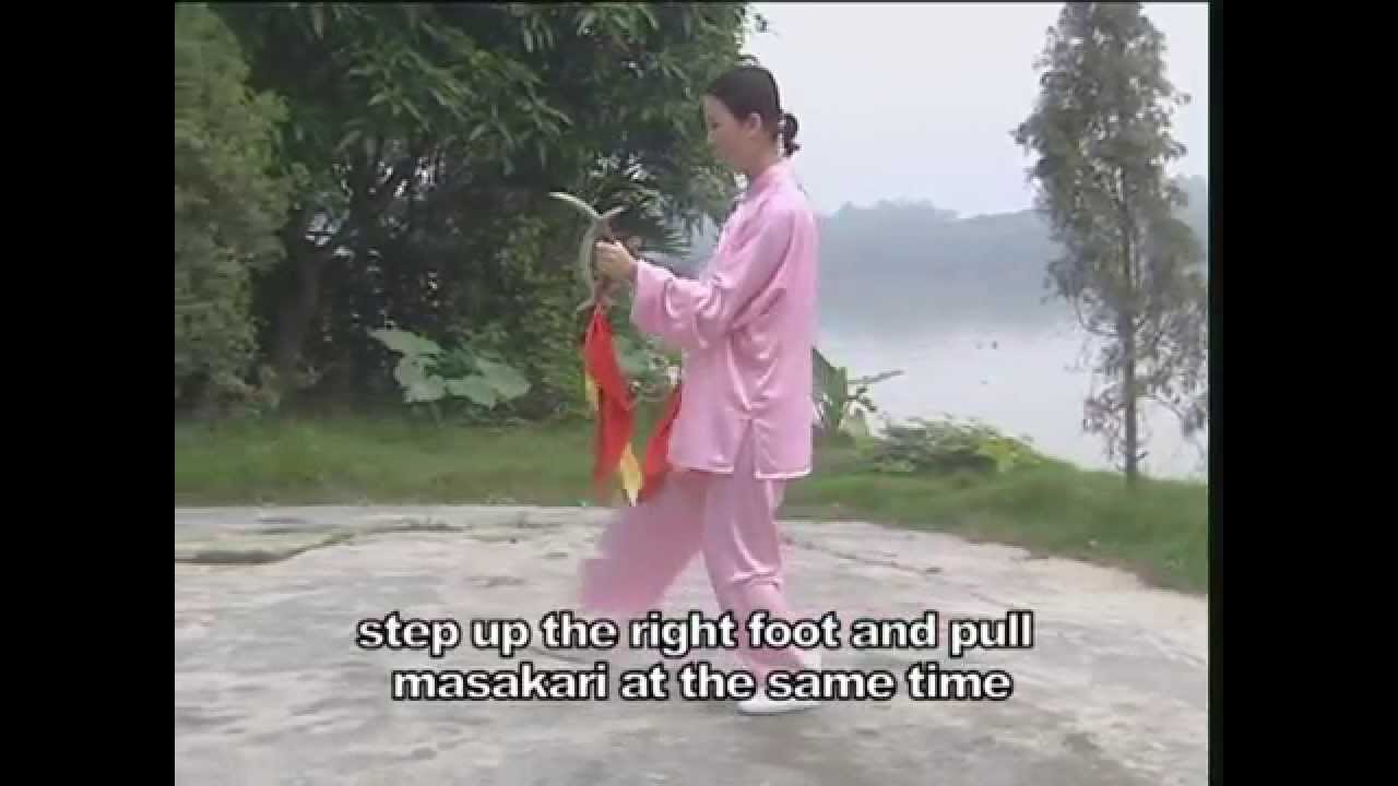 Cheng Style BaguaZhang Deer antler knives(Eng sub)-Tí Ngọ uyên ương việt