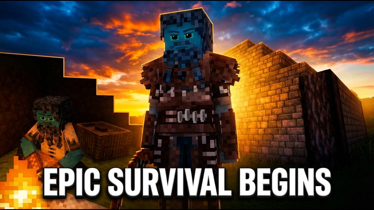 Resource Gathering & Construction | Vintage Story Survival Start