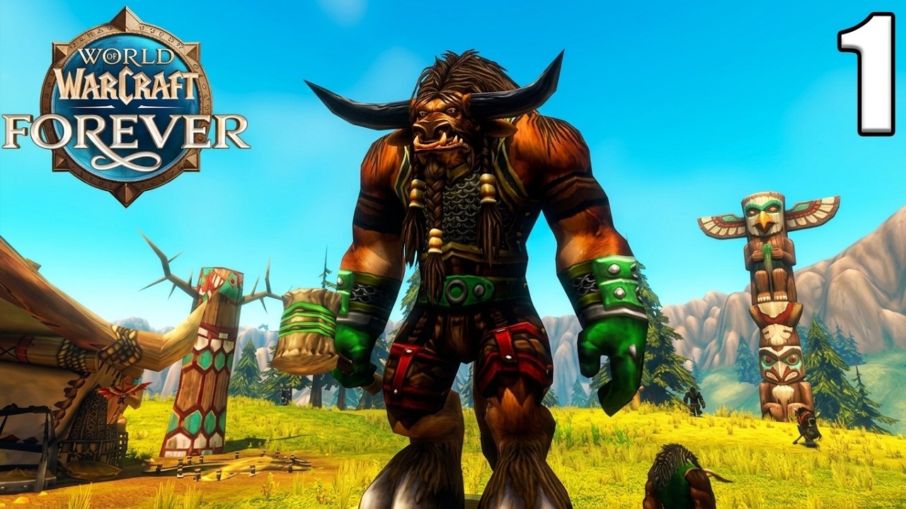 Starting Fresh as a Tauren Warrior | WoW Forever Playthrough #1