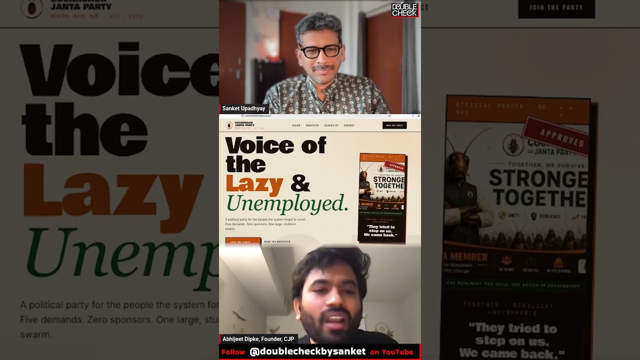 AAP connection ke allegations par Abhijeet Dipke ne kya kaha? Link in bio. #cockroachjantaparty