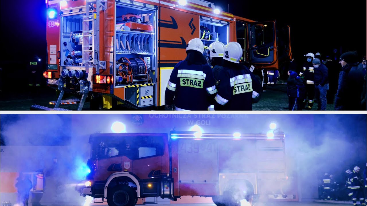 Nowy, długo wyczekiwany wóz strażacki dla jednostki OSP Gola gm. Gostyń