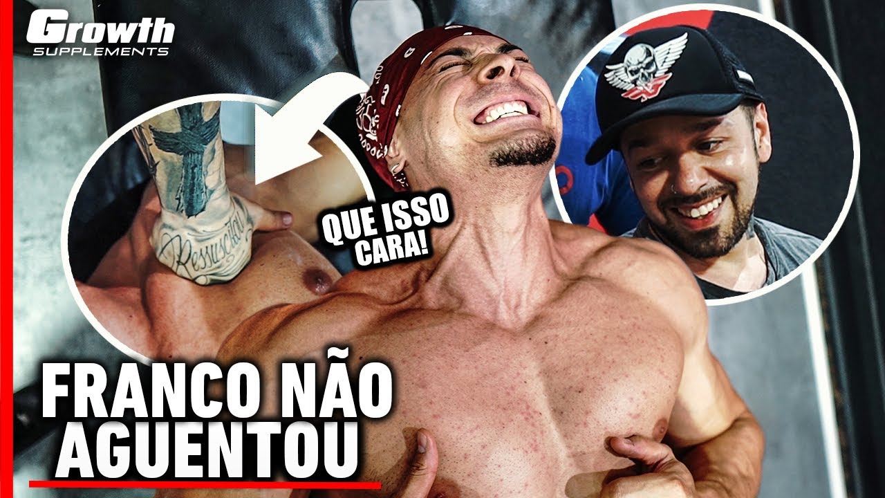 FELIPE FRANCO SOFREU NA MIOFASCIAL PELAS MÃOS DO BATATINHA *Ele não aguentou😂*