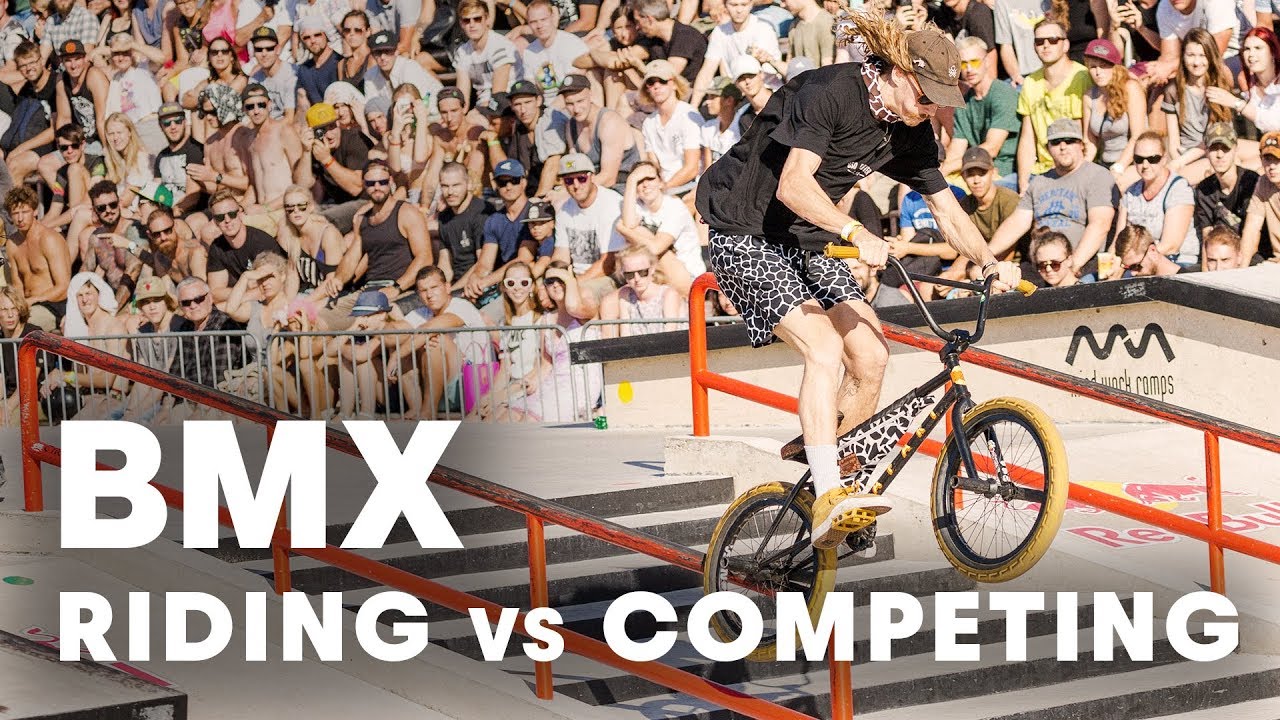 BMX Riders Talk About Filming Tricks and Professional Competitions.