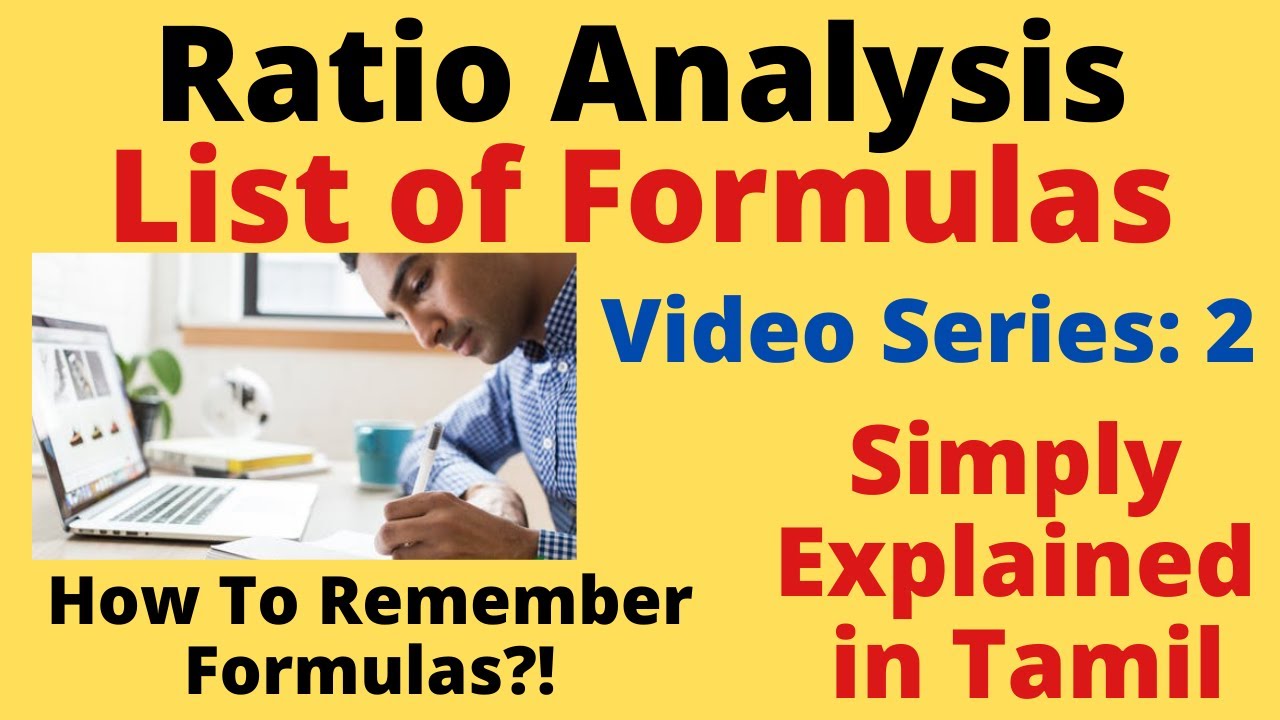 RATIO ANALYSIS| List of Formula|Tamil|Management Accounting|Easy Steps to Remember Formula|Rajasekar