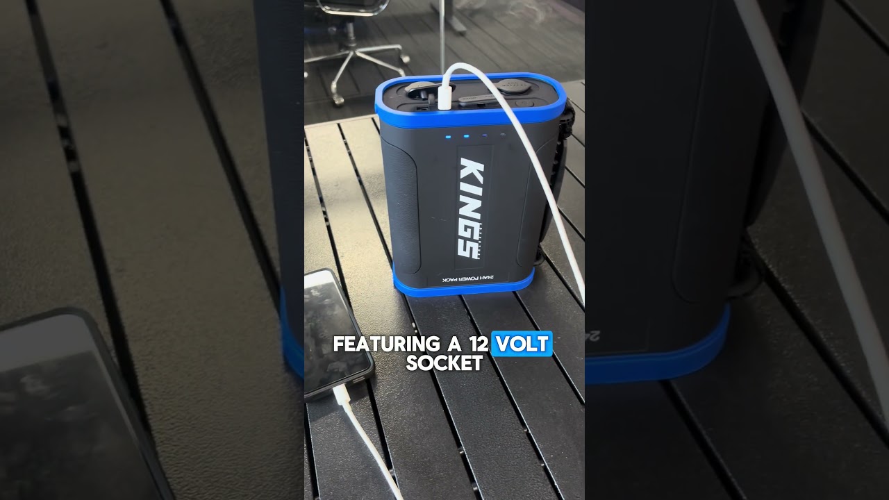 The Adventure Kings Lithium Power Pack is more than a charger &ndash; packed with built-in features!