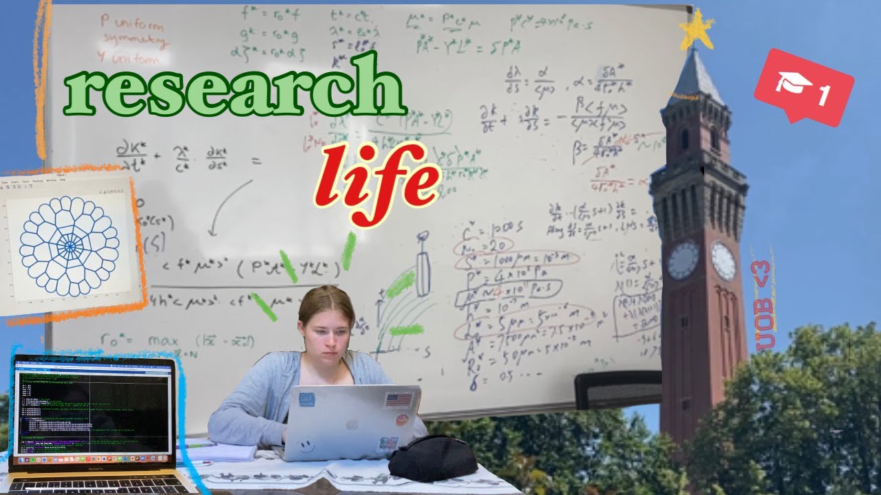 what it's like being a summer research intern !!