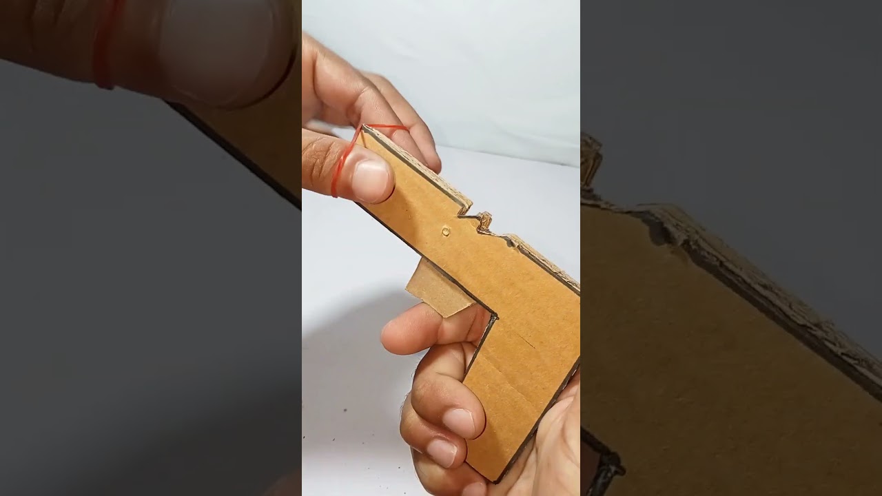 Rubber band SHOOT GUN !