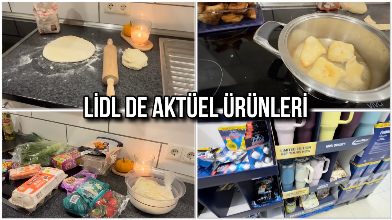 Lidl de aktüel ürünleri günlük vlog alışveriş ev hali almanya yaşam ￼￼￼