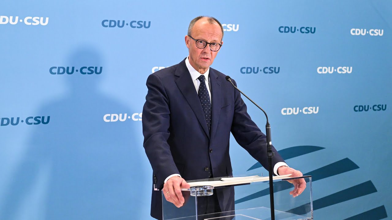 23. Januar 2025 | Live-Statement mit Friedrich Merz
