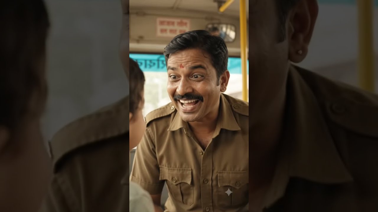 Kid didn't buy a ticket 😂#youtubeshorts #funny #indianlaughs #cutebaby