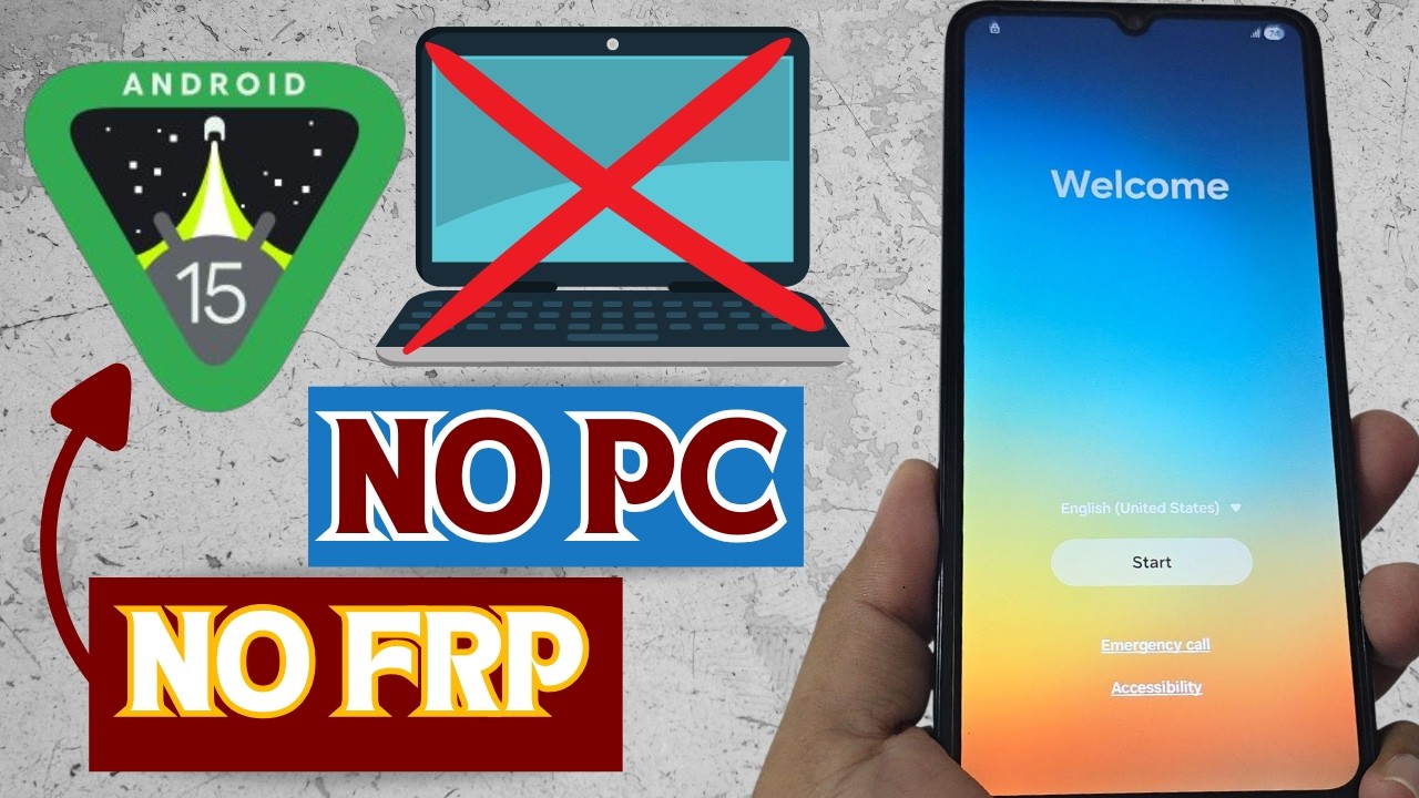 NO PC - Samsung frp bypass account google unlock without pc