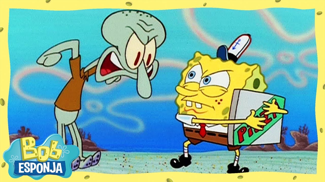 Pizza do Siri Cascudo | Bob Esponja em Português