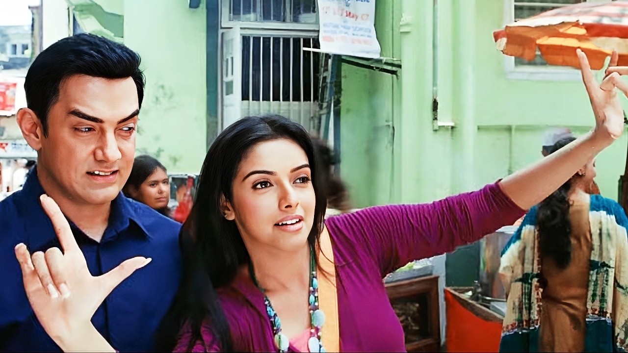 Marine Drive पर 60x40 का बैनर… और तू चड्डी में वायरल! 😂 Aamir Khan | Asin | Ghajini Movie Comedy