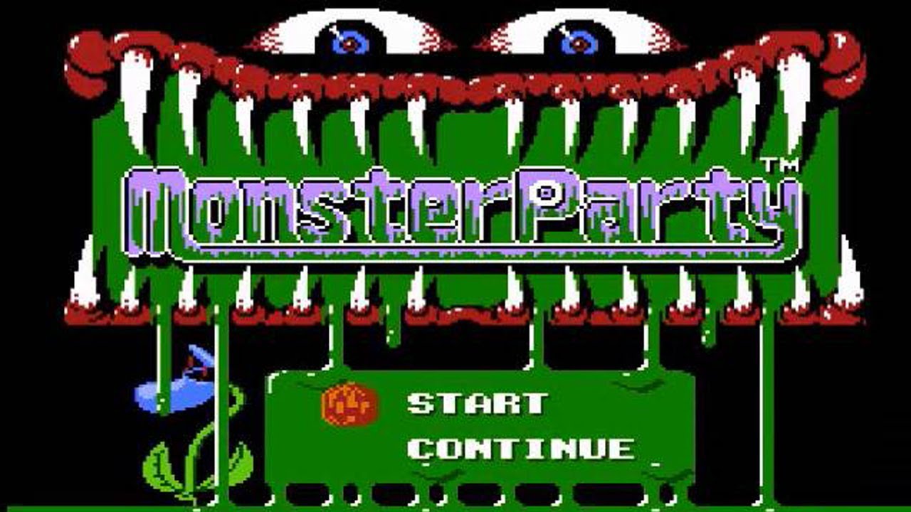 CGRundertow MONSTER PARTY for NES Video Game Review