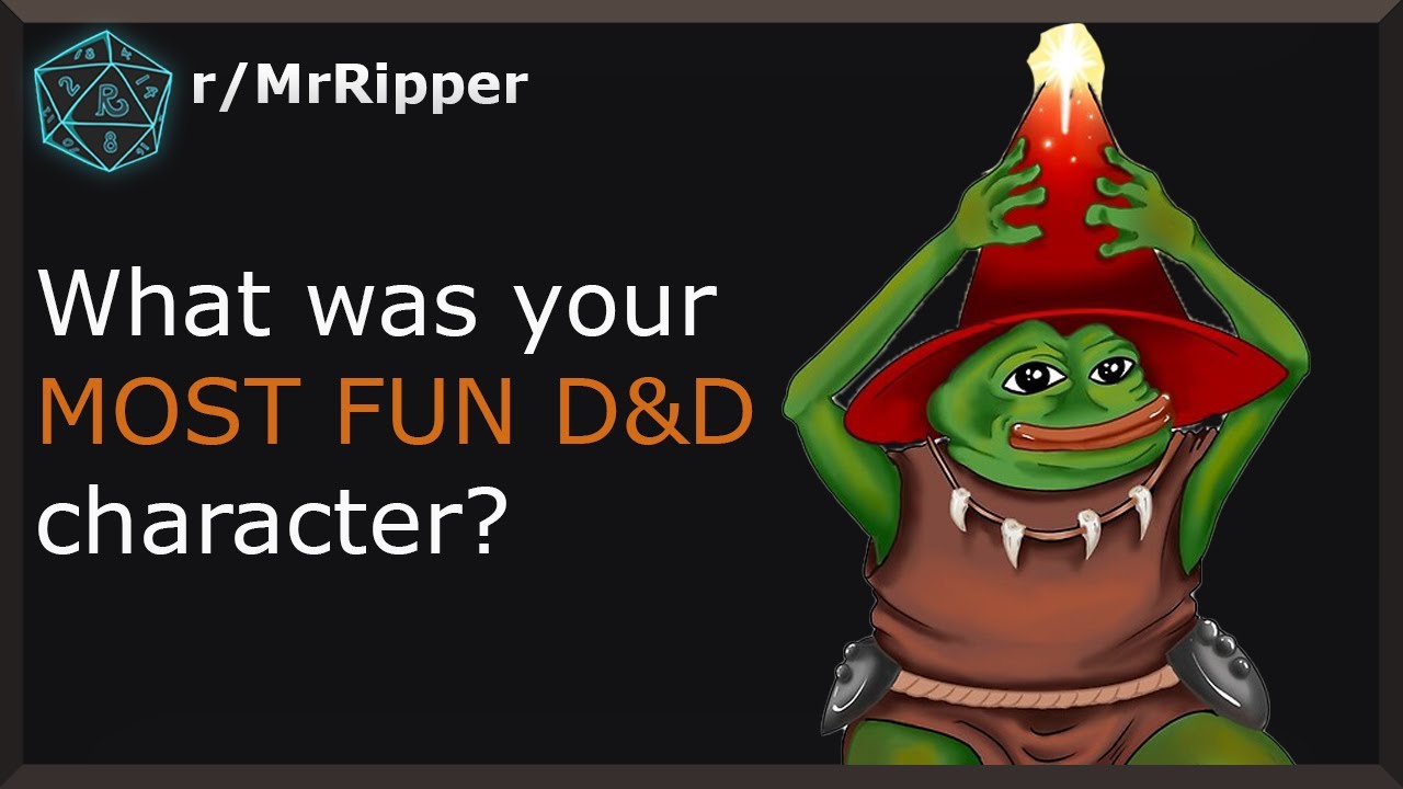 Игроки D&D, какой персонаж D&D вам понравился больше всего?
